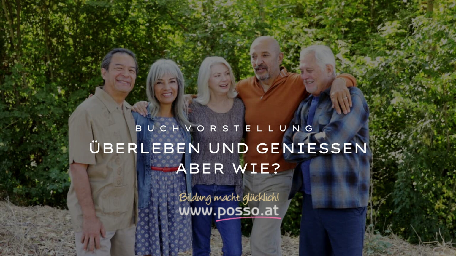 Dr. Walter Prager stellt sein Buch vor: Überleben und Genießen – Aber wie?